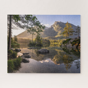 Water   Lake Hintersee Berchtesgaden Germany Jigsaw Puzzle