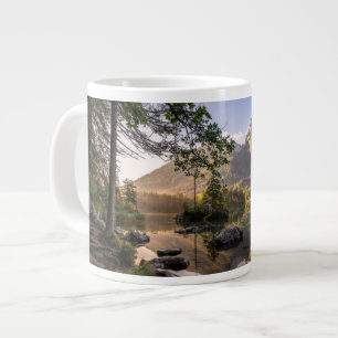Water Lake Hintersee Berchtesgaden Germany Large Coffee Mug