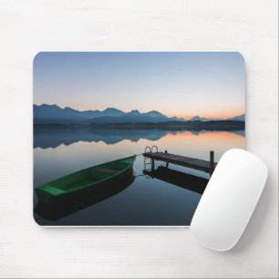 Water Lake Hopfen Bavarian Alps Germany Mouse Mat