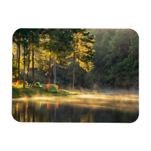 Water   Lake in Meahongson, Thailand Magnet