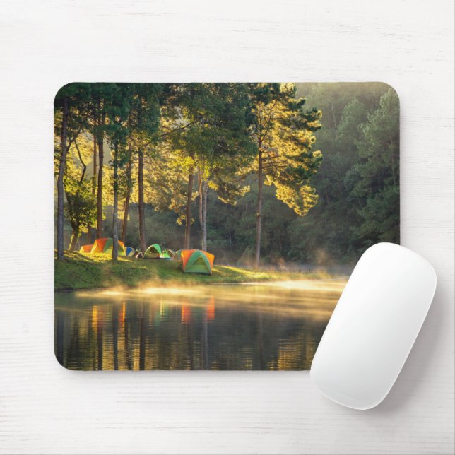 Water | Lake in Meahongson, Thailand Mouse Mat (With Mouse)