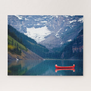 Water Lake Louise Canadian Rocky Mountains Jigsaw Puzzle