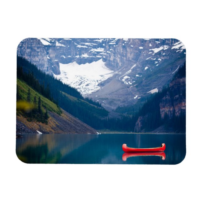 Water | Lake Louise Canadian Rocky Mountains Magnet (Horizontal)