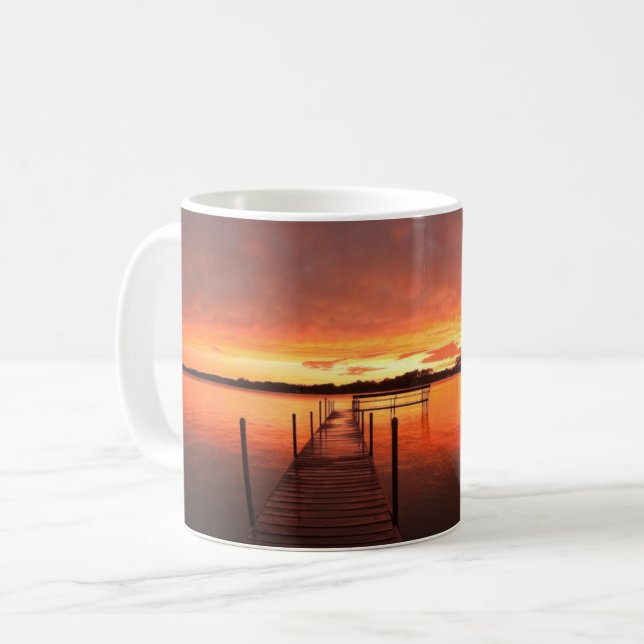 Water | Lake Minnetonka, Minnesota Coffee Mug (Front Left)