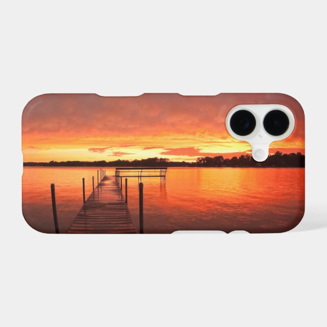 Water | Lake Minnetonka, Minnesota iPhone Case (Back Horizontal)