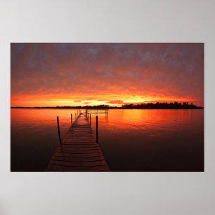 Water   Lake Minnetonka, Minnesota Poster