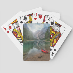 Water Lake South Tyrol, Italy Playing Cards