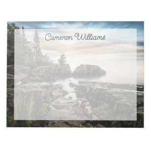 Water Lake Superior Grand Marais, Minnesota Notepad