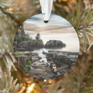 Water   Lake Superior Grand Marais, Minnesota Ornament