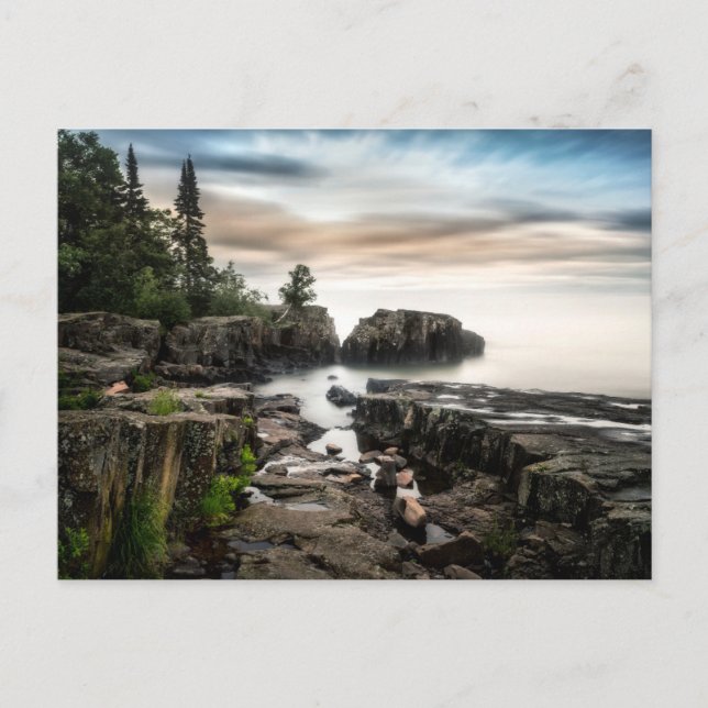 Water | Lake Superior Grand Marais, Minnesota Postcard (Front)