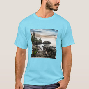 Water Lake Superior Grand Marais, Minnesota T-Shirt