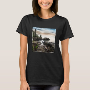 Water   Lake Superior Grand Marais, Minnesota T-Shirt