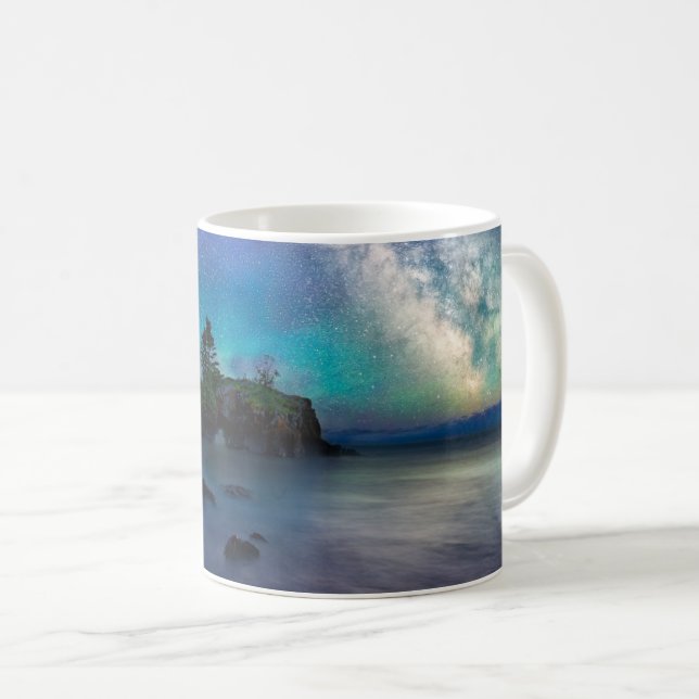 Water | Lake Superior Minnesota Coffee Mug (Front Right)