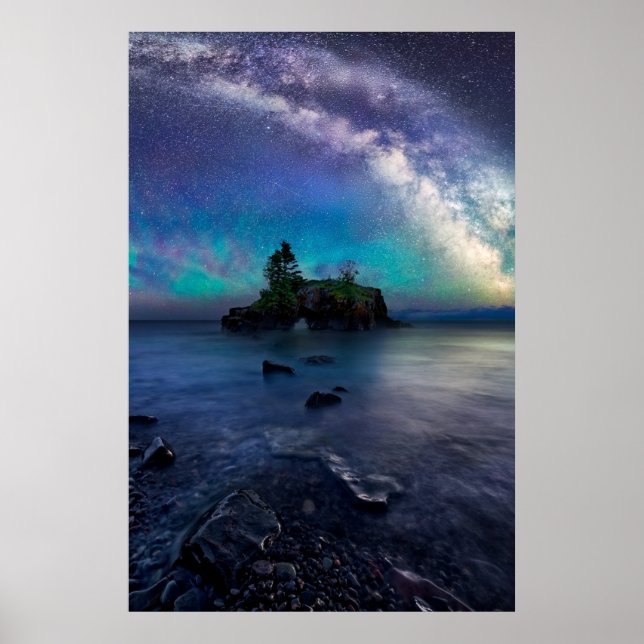 Water | Lake Superior Minnesota Poster (Front)