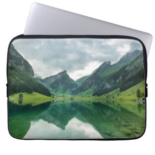 Water Lake Swiss Alps Laptop Sleeve