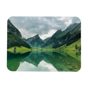 Water Lake Swiss Alps Magnet
