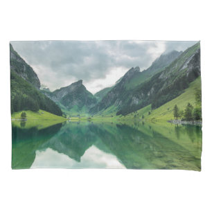 Water   Lake Swiss Alps Pillowcase