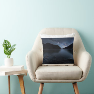 Water Lakeshore at Night Cushion