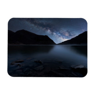 Water   Lakeshore at Night Magnet