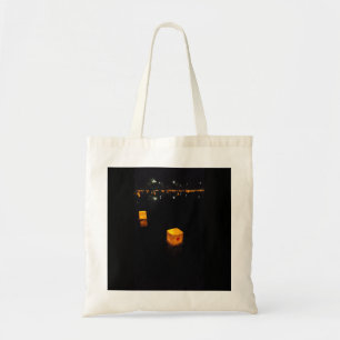 water lantern tote bag