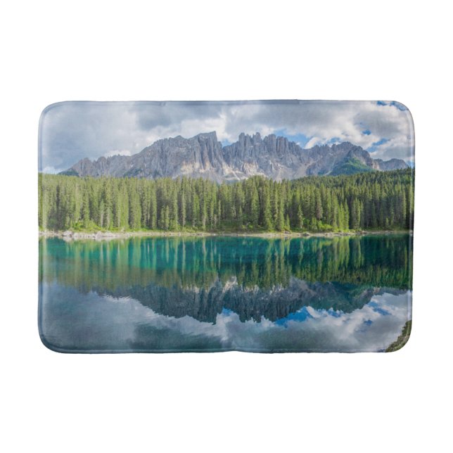 Water | Latemar Mountain Range Bath Mat (Front)
