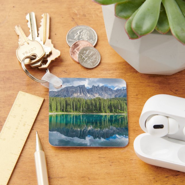 Water | Latemar Mountain Range Key Ring (Desk)