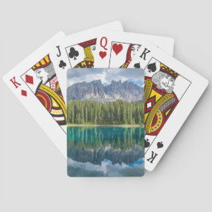 Water Latemar Mountain Range Playing Cards