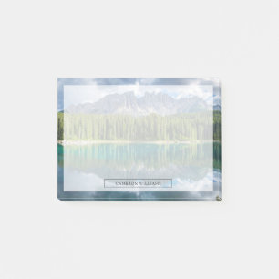 Water Latemar Mountain Range Post-it Notes