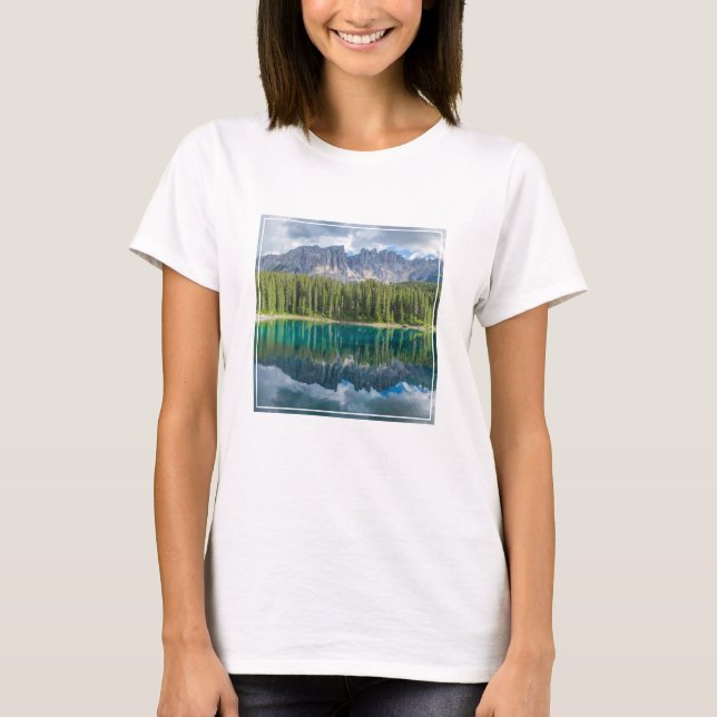 Water | Latemar Mountain Range T-Shirt (Front)