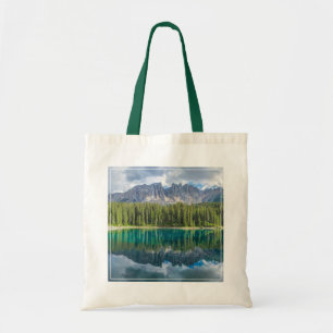 Water   Latemar Mountain Range Tote Bag