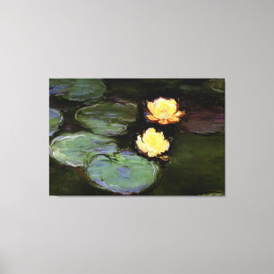 Water-Lilies: 1897-98 by Monet Canvas Print