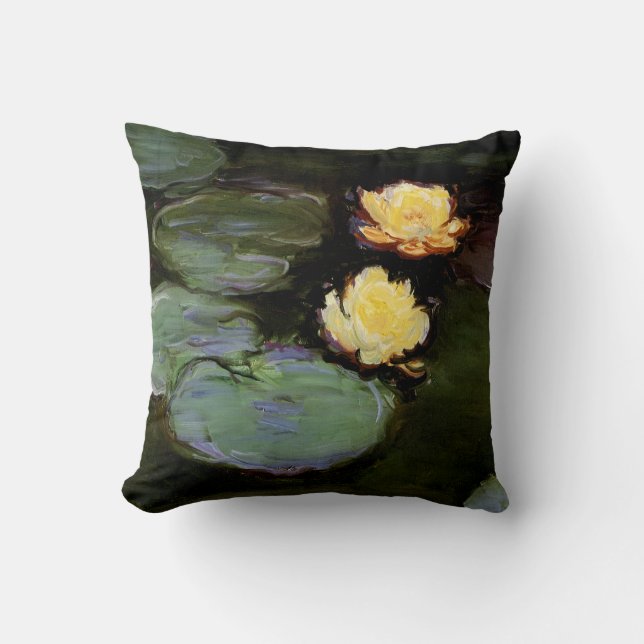 Water-Lilies: 1897-98 by Monet Cushion (Front)