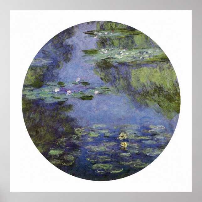 Water-Lilies, 1908 Poster (Front)