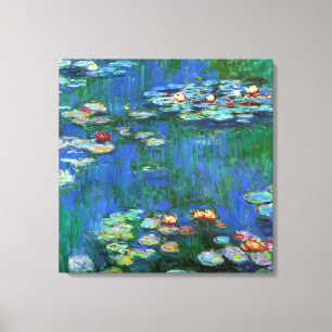 Water Lilies, 1916 Canvas Print