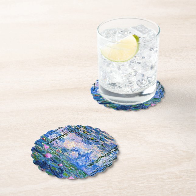 Water Lilies, 1919, by Claude Monet, Paper Coaster (Insitu)