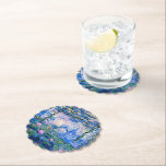 Water Lilies, 1919, by Claude Monet, Paper Coaster<br><div class="desc">Claude Monet's famous Water Lilies,  1919,  painting.</div>