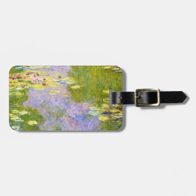 Water Lilies, 1919  Claude Monet Luggage Tag (Front Horizontal)