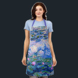 Water Lilies, 1919, painting by Monet Apron<br><div class="desc">Water Lilies,  famous painting by Impressionist artist Oscar-Claude Monet.</div>