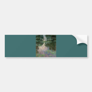 WATER LILIES 1 BUMPER STICKER