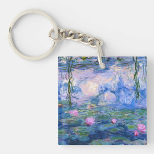 Water Lilies 1 Key Ring