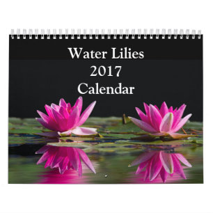 Water Lilies 2017 Calendar