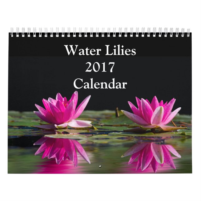 Water Lilies 2017 Calendar (Cover)