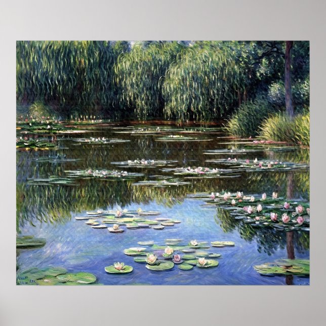 Water Lilies (2) Poster (Front)