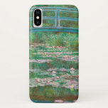 Water Lilies and Japanese Bridge, Claude Monet iPhone X Case<br><div class="desc">"Water Lilies and Japanese Bridge" is an oil painting by French Impressionism painter, Claude Monet. Claude Monet was one of the founders of French impressionism painting. This Japanese footbridge was built over his lily pond by 1895. By 1899 he had made the first series of paintings that focused on the...</div>