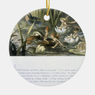 Water-Lilies and Water Fairies, illustration from Ceramic Tree Decoration