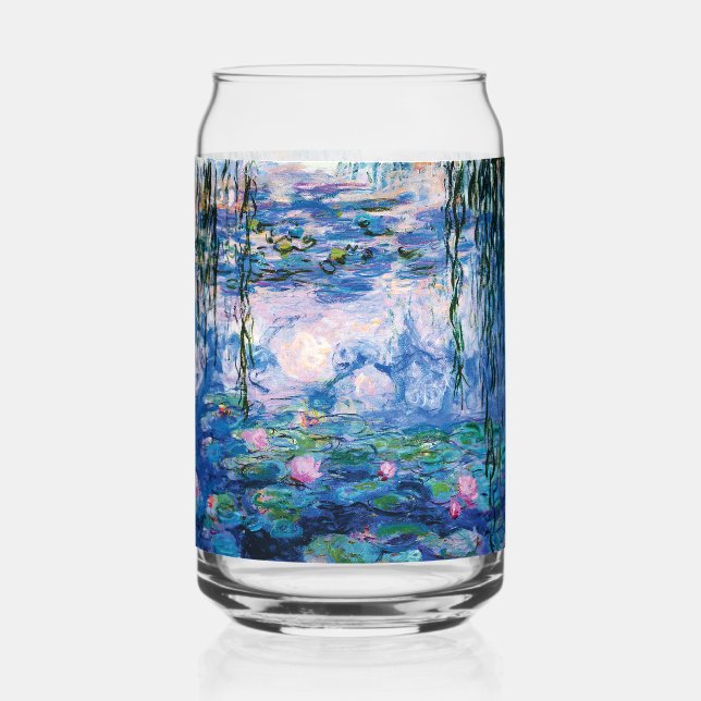Water Lilies by Claude Monet  Can Glass (Front)