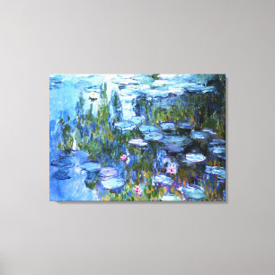 Water Lilies by Claude Monet Canvas Print