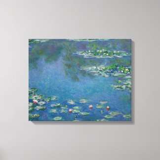 Water Lilies by Claude Monet Canvas Print