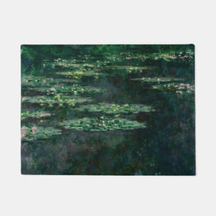 Water Lilies (by Claude Monet) Doormat