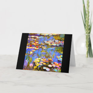 Water Lilies by Claude Monet, Fine Art, Card